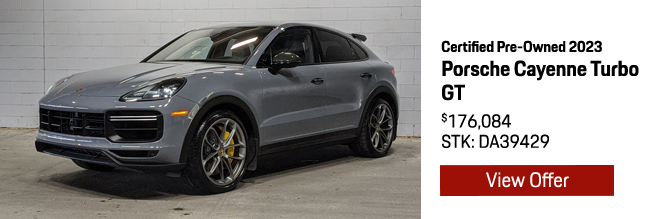 Certified Pre-Owned 2023 Porsche