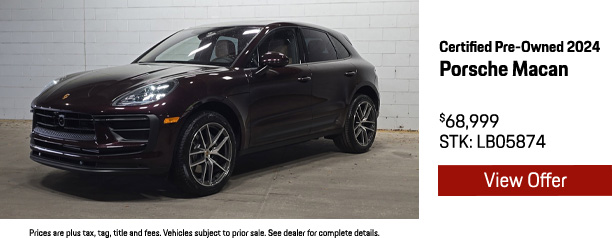 Certified Pre-Owned 2023 Porsche