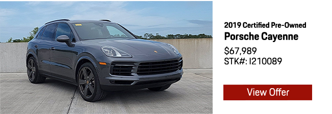 2019 Porsche Cayenne