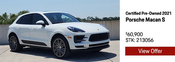 Certified Pre-Owned Porsche for sale