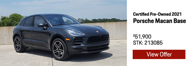 Certified Pre-Owned Porsche for sale