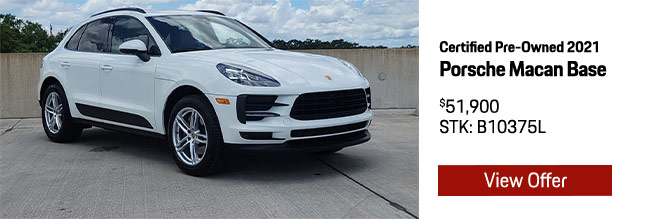 Certified Pre-Owned Porsche for sale