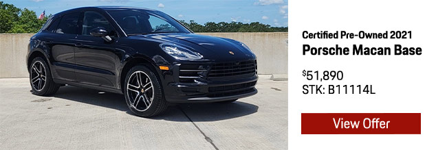 Certified Pre-Owned Porsche for sale