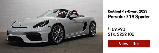 Certified Pre-Owned 2023 Porsche