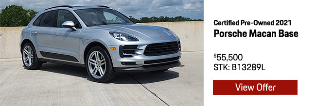 Certified Pre-Owned Porsche for sale