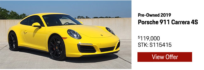 Certified Pre-Owned Porsche for sale