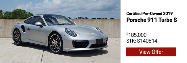 Certified Pre-Owned Porsche for sale