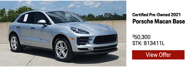 Certified Pre-Owned Porsche for sale