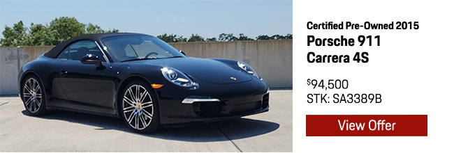 Certified Pre-Owned Porsche for sale
