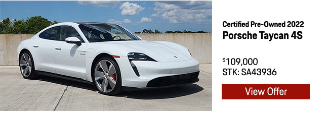 Certified Pre-Owned Porsche for sale