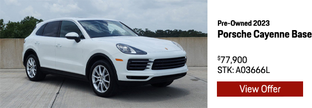 Certified Pre-Owned Porsche for sale