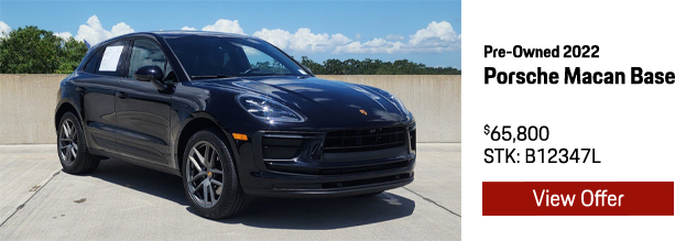 Certified Pre-Owned Porsche for sale