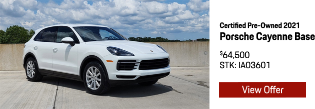 Certified Pre-Owned Porsche for sale