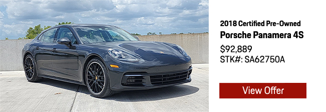 2018 Certified Pre-Owned Porsche Panamera 4S