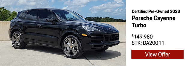 Certified Pre-Owned Porsche for sale