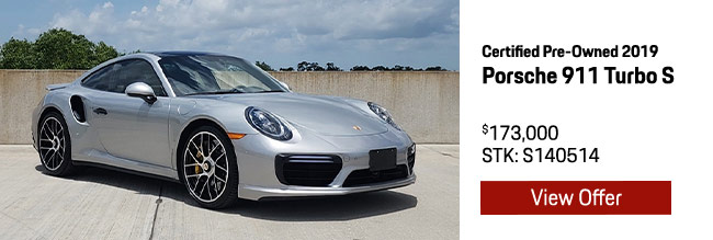 Certified Pre-Owned Porsche for sale