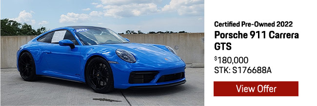 Certified Pre-Owned Porsche for sale