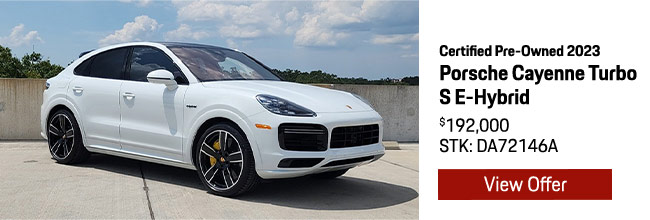 Certified Pre-Owned Porsche for sale