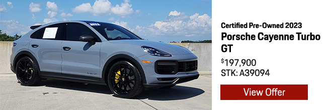 Certified Pre-Owned Porsche for sale