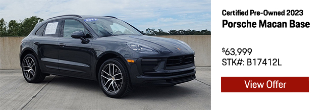 Certified Pre-Owned 2023 Porsche Macan Base