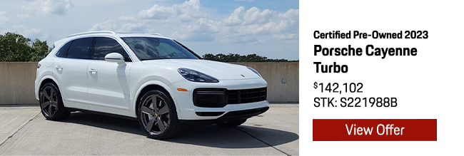 Certified Pre-Owned 2023 Porsche Cayenne Turbo