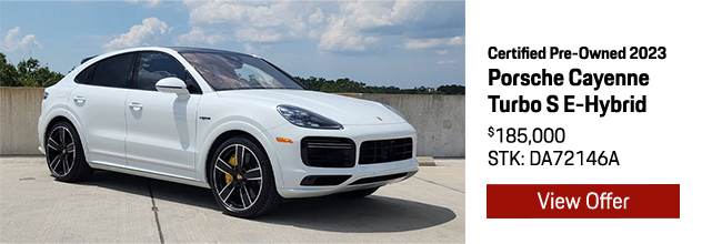 Certified Pre-Owned 2023 Porsche Cayenne Turbo S E-Hybrid