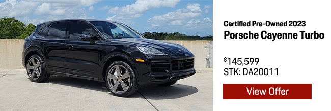 Certified Pre-Owned 2023 Porsche Cayenne Turbo