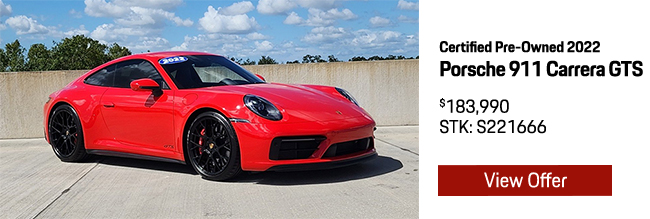 Certified Pre-Owned 2022 Porsche 911 Carrera GTS