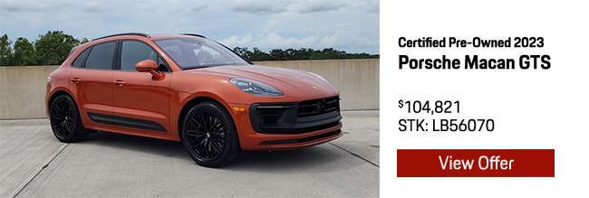 Certified Pre-Owned 2023 Porsche Macan GTS