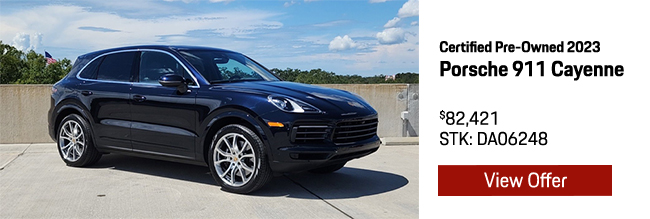 Certified Pre-Owned 2023 Porsche 911 Cayenne