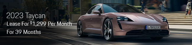 2023 Porsche Taycan lease offer