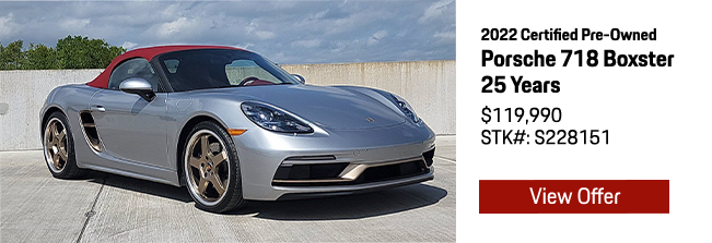 2019 Certified Pre-Owned Porsche 718 Cayman