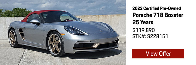2019 Certified Pre-Owned Porsche 718 Cayman S