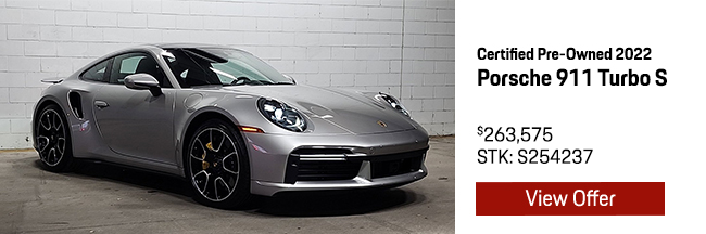 Certified Pre-Owned Porsche