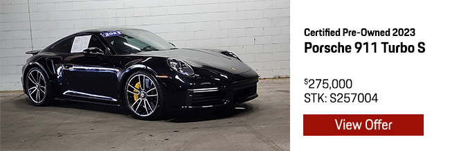 Certified Pre-Owned Porsche