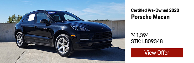 Certified Pre-Owned Porsche