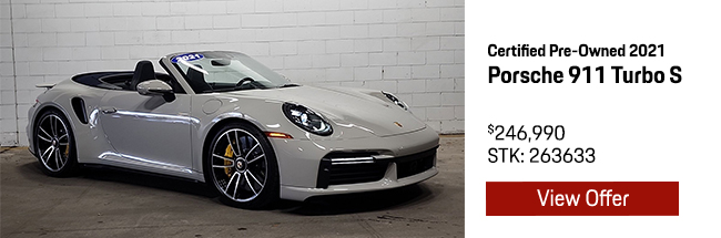 Certified Pre-Owned Porsche