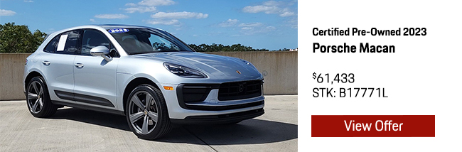 Certified Pre-Owned 2023 Porsche