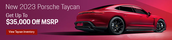 2023 Porsche Taycan lease offer