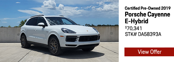 Porsche Cayenne e-hybrid