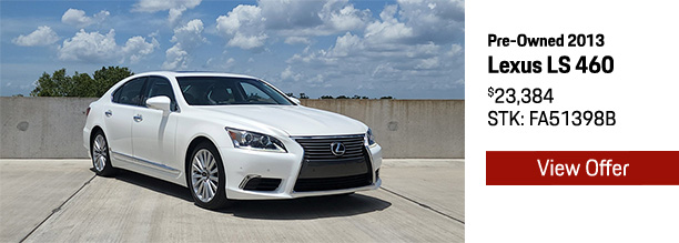 Certified Pre-Owned Lexus LS 460