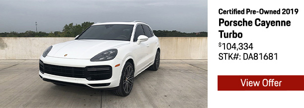 2019 Certified Pre-Owned Porsche Cayenne