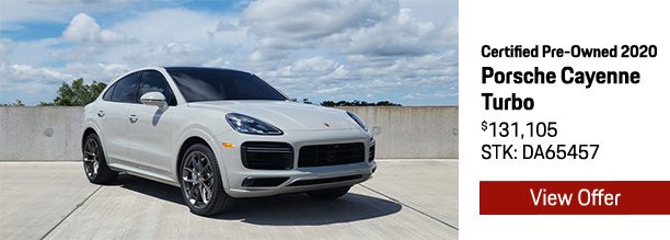 Certified Pre-Owned Porsche Cayenne