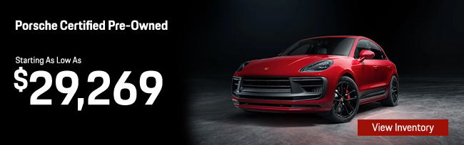 Porsche Certified Pre-Owned