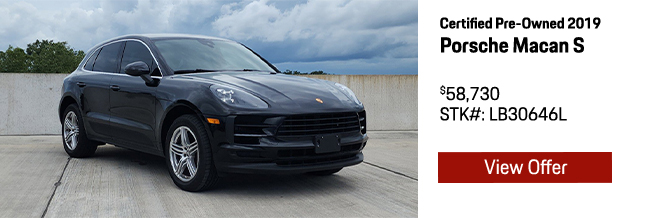 2019 Certified Pre-Owned Porsche Macan S