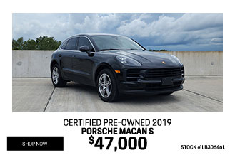 special pricing on Porsche Macan