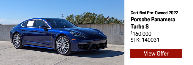 2022 Certified Pre-Owned Porsche Panamera Turbo S