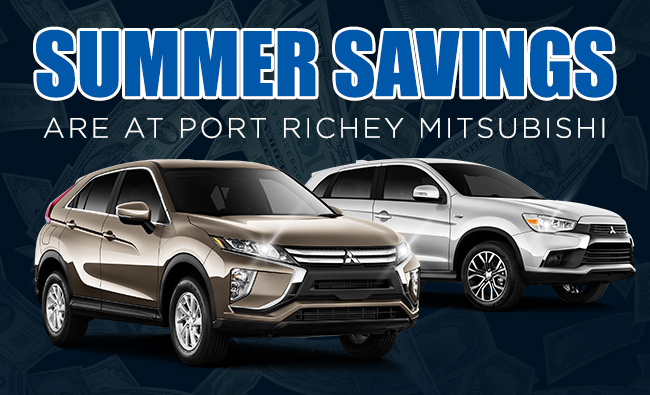 Summer Savings At Port Richey Mitsubishi