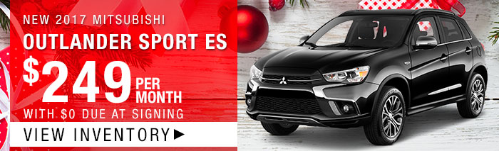 New 2017 Mitsubishi Outlander Sport ES