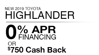 0% APR Financing or $750 Cash Back